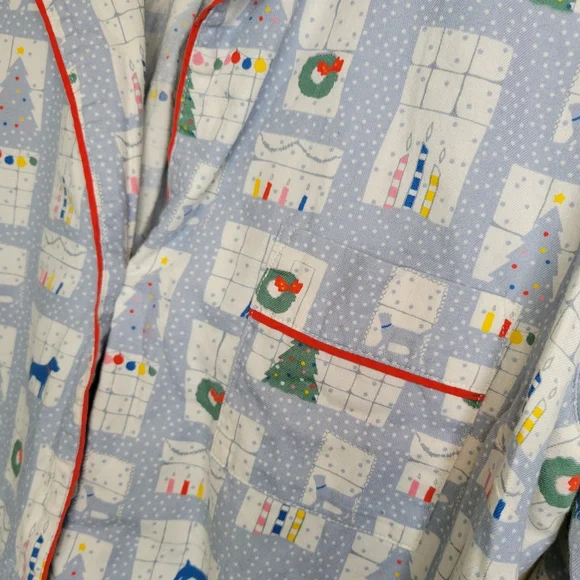 Boden Holiday Window Sleepwear Nightshirt - Picture 4 of 9